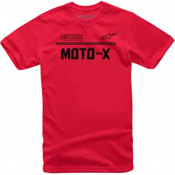 Κοντομάνικο μπλουζάκι ALPINESTARS Moto X RED Κοντομάνικο μπλουζάκι ALPINESTARS Moto X RED