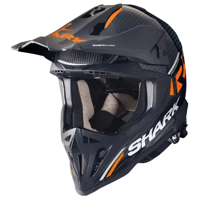 Κράνος μηχανής motocross SHARK VARIAL RS FLAIR ORANGE