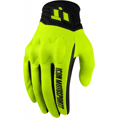 Γάντια μηχανής ICON ANTHEM 2 - HI-VIZ