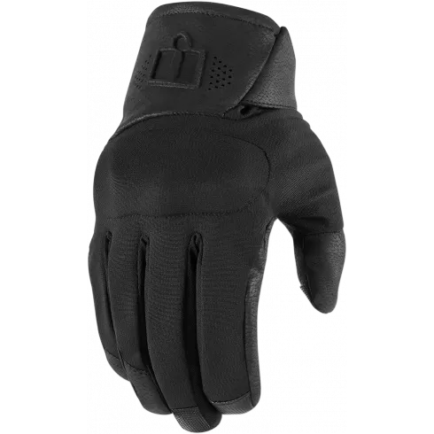 Γάντια μηχανής ICON TARMAC2 - BLACK Γάντια μηχανής ICON TARMAC2 - BLACK