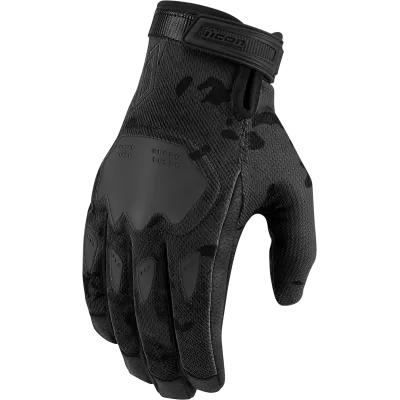 Γάντια μηχανής ICON HOOLIGAN CE - DARK CAMO