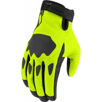 Γάντια μηχανής ICON HOOLIGAN CE - HI-VIZ