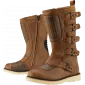 Μπότες μηχανής ICON ELSINORE2 - BROWN thumb