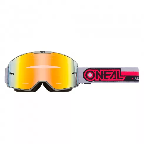 Μάσκα μηχανής motocross B-20 PROXY GRAY/RED-RADIUM RED Μάσκα μηχανής motocross B-20 PROXY GRAY/RED-RADIUM RED