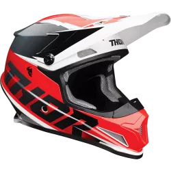 Κράνος μηχανής THOR SECTOR FADER ΚΟΚΚΙΝΟ/ΜΑΥΡΟ Κράνος μηχανής THOR SECTOR FADER ΚΟΚΚΙΝΟ/ΜΑΥΡΟ