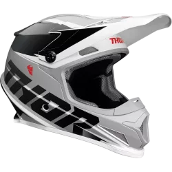 Κράνος μηχανής THOR SECTOR FADER ΜΑΥΡΟ/ΑΣΠΡΟ Κράνος μηχανής THOR SECTOR FADER ΜΑΥΡΟ/ΑΣΠΡΟ