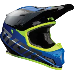 Κράνος μηχανής THOR SECTOR FADER ΜΠΛΕ/ΜΑΥΡΟ Κράνος μηχανής THOR SECTOR FADER ΜΠΛΕ/ΜΑΥΡΟ