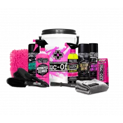 Κίτ καθαρισμού μοτοσυκλέτας Muc-Off 12 in 1 Powersports M-20546 Κίτ καθαρισμού μοτοσυκλέτας Muc-Off 12 in 1 Powersports M-20546