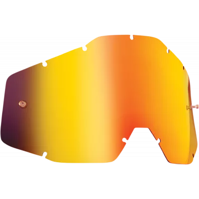Ζελατίνα για παιδική μάσκα FMF Power Bomb/Powercore Goggle RED/MIRROR