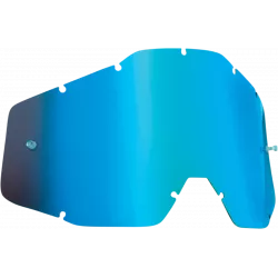 Ζελατίνα για παιδική μάσκα FMF PowerBomb/PowerCore Goggle BLUE/MIRROR