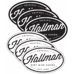 Αυτοκόλλητα μηχανής THOR HALLMAN GOODS 6PK Αυτοκόλλητα μηχανής THOR HALLMAN GOODS 6PK