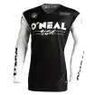 Μπλούζα μηχανής motocross O'NEAL MAYHEM BULLET V.22 ΜΑΥΡΟ/ΑΣΠΡΟ thumb