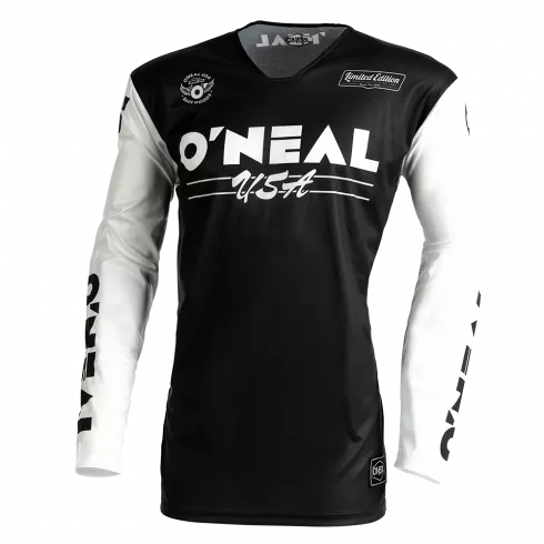 Μπλούζα μηχανής motocross O'NEAL MAYHEM BULLET V.22 ΜΑΥΡΟ/ΑΣΠΡΟ Μπλούζα μηχανής motocross O'NEAL MAYHEM BULLET V.22 ΜΑΥΡΟ/ΑΣΠΡΟ