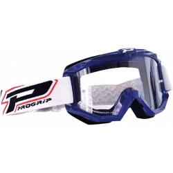 Μάσκα μηχανής motocross PROGRIP 3201 ATZAKI ΜΠΛΕ