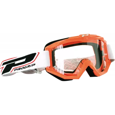 Μάσκα μηχανής motocross PROGRIP 3201 ATZAKI ΠΟΡΤΟΚΑΛΙ