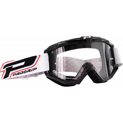 Μάσκα μηχανής motocross PROGRIP 3201 ATZAKI ΜΑΥΡΟ
