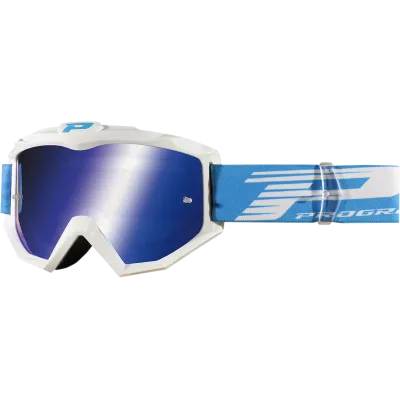 Μάσκα μηχανής motocross PROGRIP3201FL Atzaki MX ΑΣΠΡΟ Μάσκα μηχανής motocross PROGRIP3201FL Atzaki MX ΑΣΠΡΟ