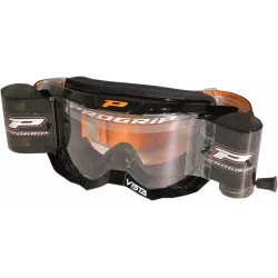 Μάσκα μηχανής motocross PROGRIP 3303 Vista ΜΑΥΡΟ Roll-Off SYSTEM Μάσκα μηχανής motocross PROGRIP 3303 Vista ΜΑΥΡΟ Roll-Off SYSTEM