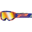 Μάσκα μηχανής motocross PROGRIP 3303 Vista BLUE/FLUO/ORANGE thumb