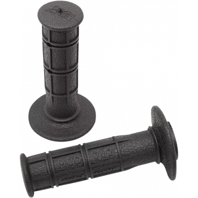 Χειρολαβές μοτοσυκλέτας PROGRIP 07 FULLWAFFLE ΜΑΥΡΟ