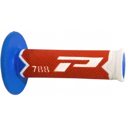 Χειρολαβές μοτοσυκλέτας PROGRIP TRIPPLE Density 788 788 ΑΣΠΡΟ/ΚΟΚΚΙΝΟ/ΜΠΛΕ Χειρολαβές μοτοσυκλέτας PROGRIP TRIPPLE Density 788 788 ΑΣΠΡΟ/ΚΟΚΚΙΝΟ/ΜΠΛΕ