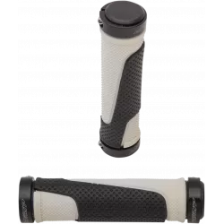 Χειρολαβές μηχανής PROGRIP807 DOUBLE DENSITY End LOCKING ΜΑΥΡΟ/ΑΣΠΡΟ Χειρολαβές μηχανής PROGRIP807 DOUBLE DENSITY End LOCKING ΜΑΥΡΟ/ΑΣΠΡΟ