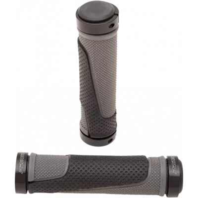 Χειρολαβές μηχανής PROGRIP807 DOUBLE DENSITY End LOCKING ΓΚΡΙ/ΜΑΥΡΟ