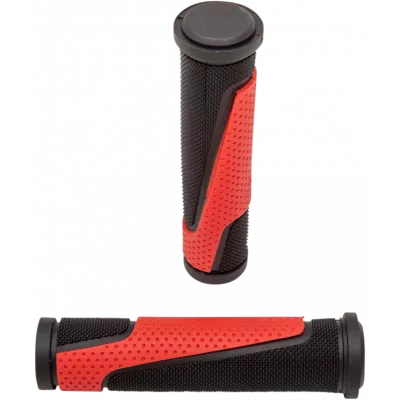 Χειρολαβές μηχανής PROGRIP807 DOUBLE DENSITY Open End ΜΑΥΡΟ/ΚΟΚΚΙΝΟ