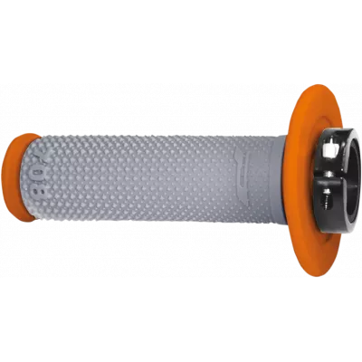 Χειρολαβές μοτοσυκλέτας PROGRIP 708 Lock-On Locking ΠΟΡΤΟΚΑΛΙ/ΓΚΡΙ