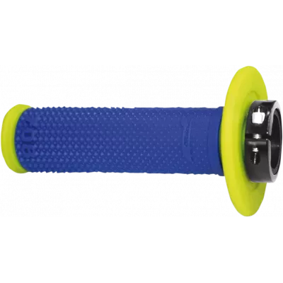Χειρολαβές μοτοσυκλέτας PROGRIP 708 Lock-On Locking BLUE/FLUO YELLOW