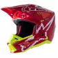 Κράνος μηχανής Alpinestars SM5 ACT ΚΟΚΚΙΝΟ/ΚΙΤΡΙΝΟ thumb
