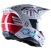 Κράνος μηχανής Alpinestars SM5 ACT ΑΣΠΡΟ/ΜΠΛΕ Κράνος μηχανής Alpinestars SM5 ACT ΑΣΠΡΟ/ΜΠΛΕ thumb