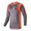 Μπλούζα μηχανής ALPINESTARS RAC-HOEN MAGNESIUM/ORANGE