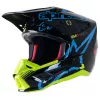 Κράνος μηχανής ALPINESTARS SM5 ACT BLACK/YELLOW GLOSS