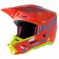 Κράνος μηχανής ALPINESTARS SM5 ACT ORANGE/YELLOW GLOSS thumb