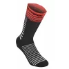 Κάλτσες μηχανής ALPINESTARS Drop Socks 19 ΜΑΥΡΟ/ΚΟΚΚΙΝΟ