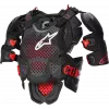Προστασία θώρακα ALPINESTARS A-10 V2 ΜΑΥΡΟ/ΚΟΚΚΙΝΟ
