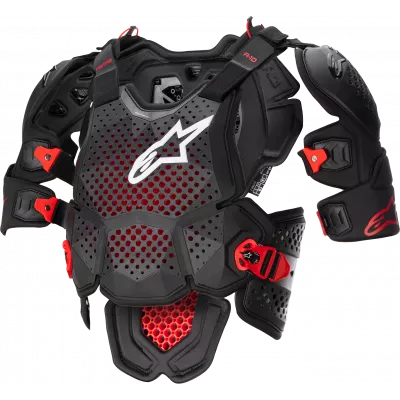 Προστασία θώρακα ALPINESTARS A-10 V2 ΜΑΥΡΟ/ΚΟΚΚΙΝΟ