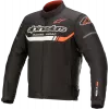Μπουφάν μηχανής ALPINESTARS T-SPS IGNITION WATERPROOF ΜΑΥΡΟ/ΚΟΚΚΙΝΟ/ΑΣΠΡΟ