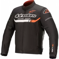 Μπουφάν μηχανής ALPINESTARS T-SPS IGNITION WATERPROOF ΜΑΥΡΟ/ΚΟΚΚΙΝΟ/ΑΣΠΡΟ Μπουφάν μηχανής ALPINESTARS T-SPS IGNITION WATERPROOF ΜΑΥΡΟ/ΚΟΚΚΙΝΟ/ΑΣΠΡΟ