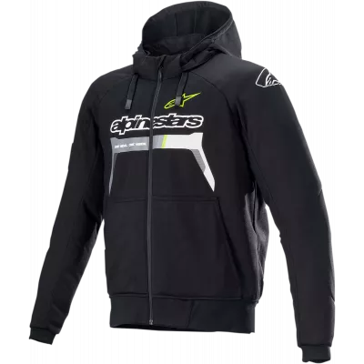 Ζακέτα ALPINESTARS Chrome Sport ΜΑΥΡΟ/KITRINO