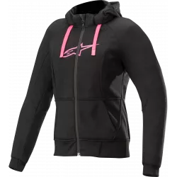 Γυναικεία ζακέτα μηχανής ALPINESTARS Stella Chrome Sport Hoodie Γυναικεία ζακέτα μηχανής ALPINESTARS Stella Chrome Sport Hoodie