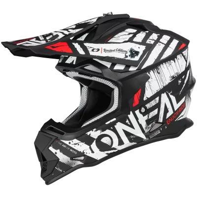 Κράνος μηχανής O'NEAL 2SERIES GLITCH V.23 ΜΑΥΡΟ/ΑΣΠΡΟ