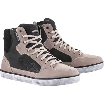 Μποτάκια μηχανής αδιάβροχα ALPINESTARS J-6 ΜΑΥΡΟ/ΚΑΦΕ