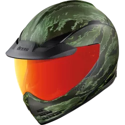 Κράνος μηχανής ICON DOMAIN TIGER'S BLOOD GREEN Κράνος μηχανής ICON DOMAIN TIGER'S BLOOD GREEN