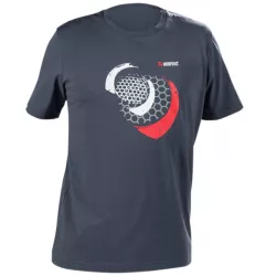 Κοντομάνικη μπλούζα μοτοσυκλέτας AKRAPOVIC MESH BLACK/GRAY Κοντομάνικη μπλούζα μοτοσυκλέτας AKRAPOVIC MESH BLACK/GRAY