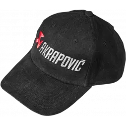 Καπέλο με γείσο AKRAPOVIC FITTED BLK
