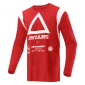Μπλούζα μηχανής motocross ALPINESTARS TECHDURA RED thumb