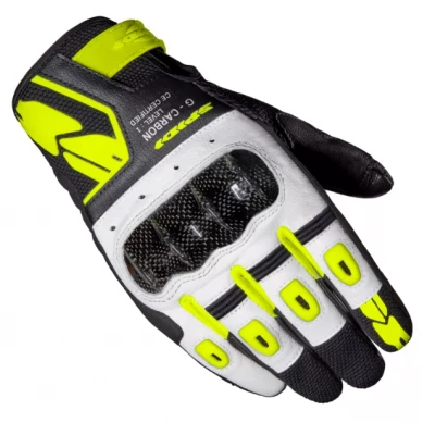 Γάντια μηχανής SPIDI G-CARBON BLACK/FLUO YELLOW ZR00447 Γάντια μηχανής SPIDI G-CARBON BLACK/FLUO YELLOW ZR00447