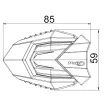 Προστατευτικά μανιτάρια μηχανής PUIG R19 HONDA CB1000R NEO SPORTS CAFE 18-23 thumb